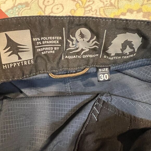 *See Descrip*LA Fire Department Junior Lifeguard Board Shorts Hippy Tree 30 Swim - Picture 7 of 8